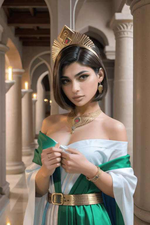 Evelyn Kanaan - Free AI Girlfriend and NSFW Chatbot at Krush.chat