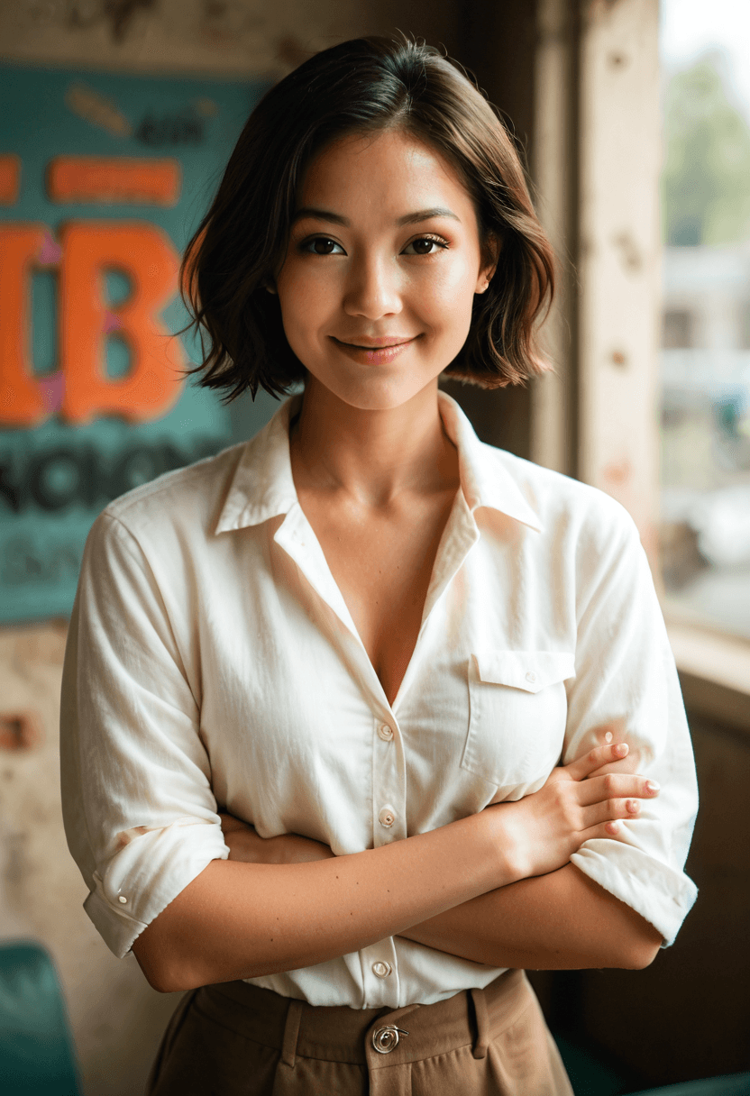 Mina Park - Free AI Girlfriend and NSFW Chatbot at Krush.chat