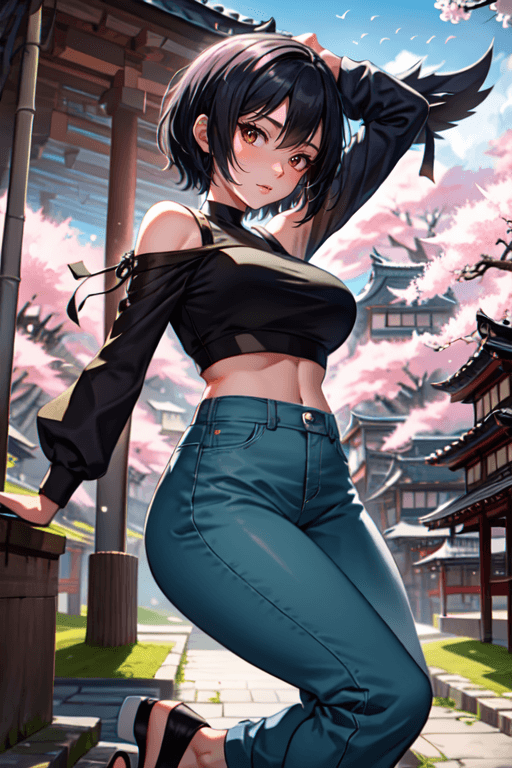 Mio Sasaki - Free AI Girlfriend and NSFW Chatbot at Krush.chat