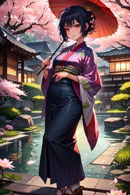 Mio Sasaki - Free AI Girlfriend and NSFW Chatbot at Krush.chat